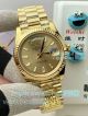 PPM Swiss Replica Yellow Gold Rolex Day-Date II Gold Baguette Dial Swiss 3255 Watch (2)_th.jpg
